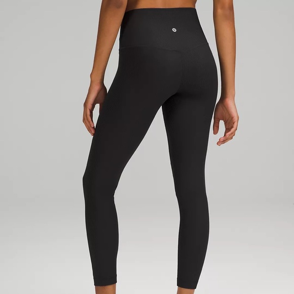 Women Lululemon Pants High-Rise Leggings Size 10 - Picture 4 of 9